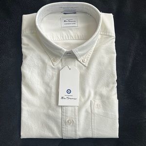 BEATNIK OXFORD GARMENT DYE SHIRT - CREAM